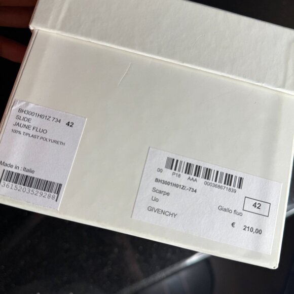 Givenchy Neon Slides - Picture 4 of 4